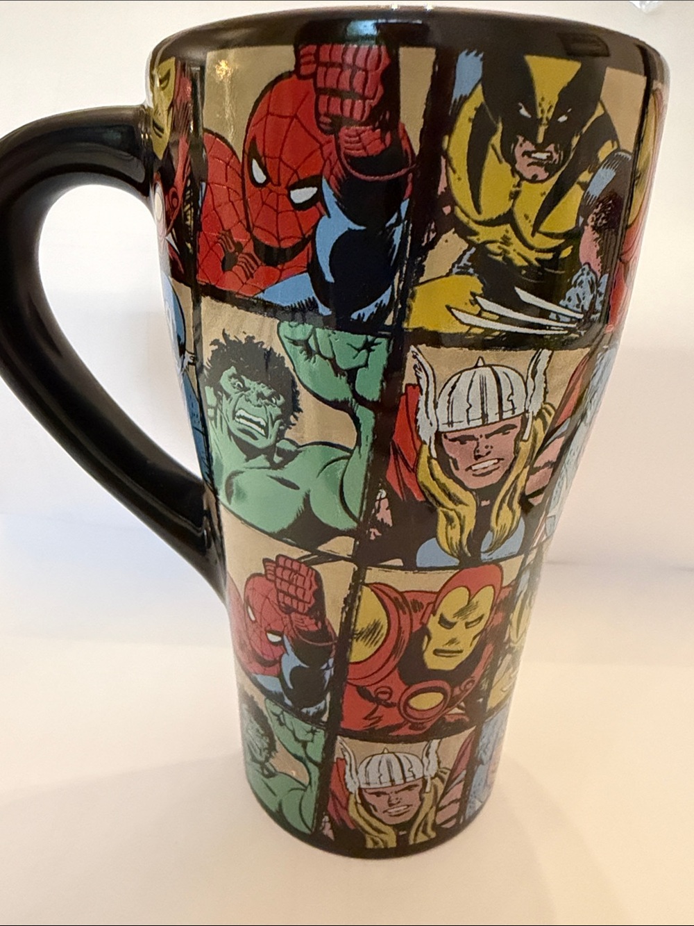 Marvel Spider-Man, Hulk, Iron Man Coffee Mug